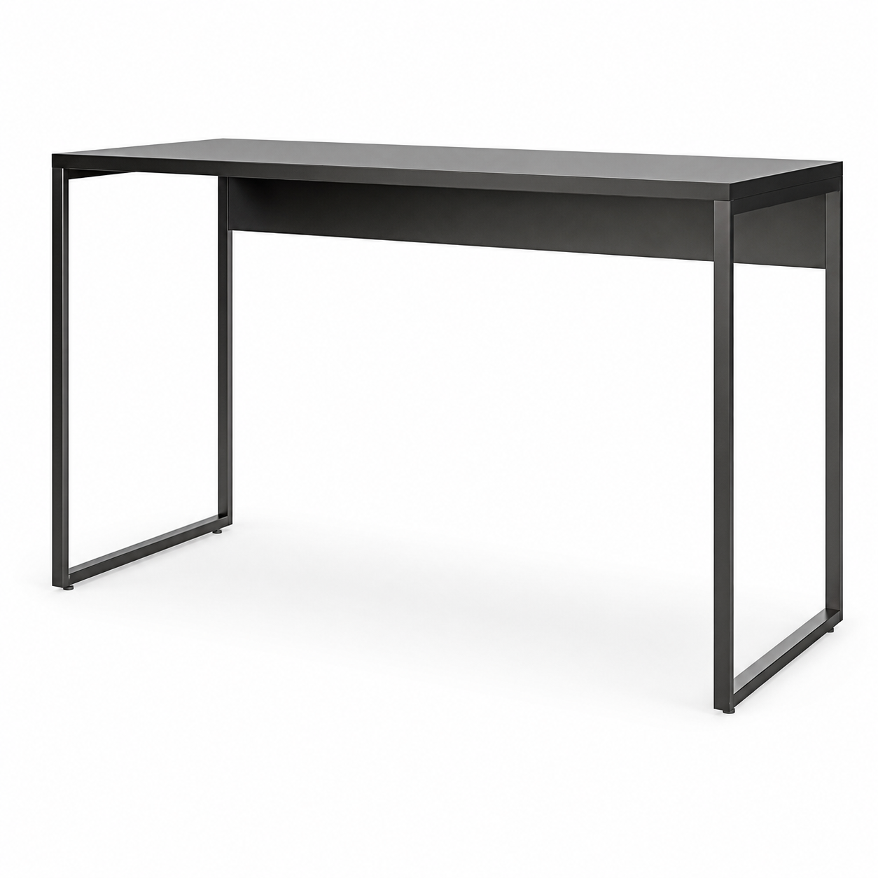 Iron Mesa recta 900x600x740 – Blanco / Gris Cristal